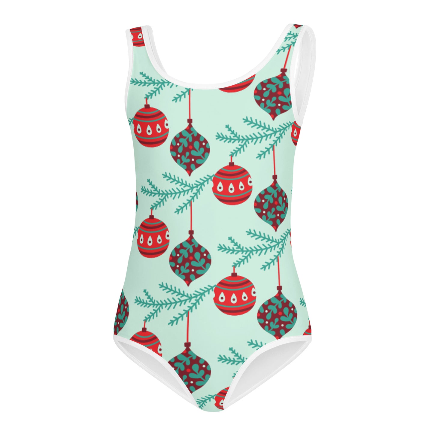 "ORNAMENTS" Holiday Dance + Gymnastic Leotard