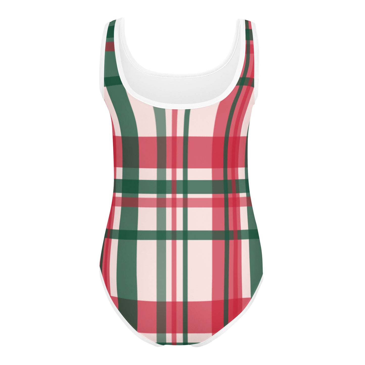 "CHRISTMAS PLAID" Holiday Dance + Gymnastic Leotard