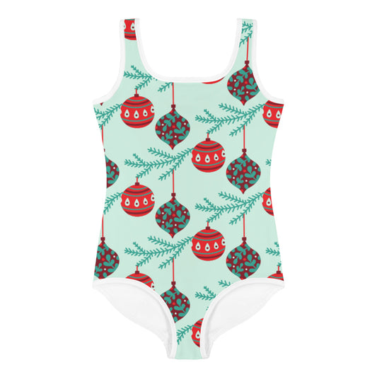 "ORNAMENTS" Holiday Dance + Gymnastic Leotard