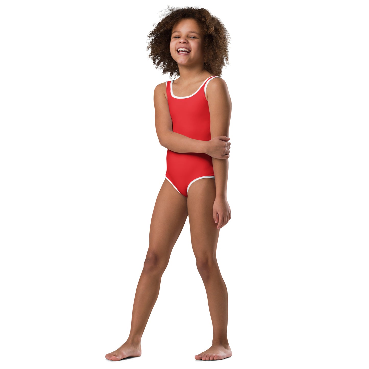 "CHERRY RED" Dance + Gymnastic Leotard